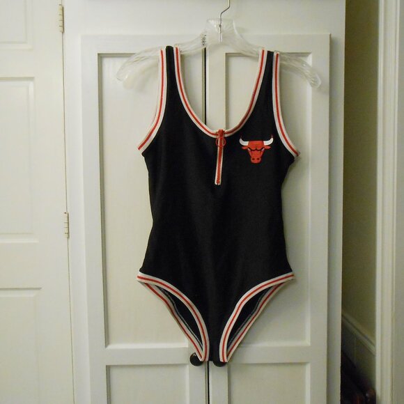 NBA Chicago Bulls One-Piece Swimsuit - Picture 1 of 8